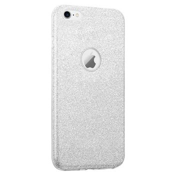 Microsonic Apple iPhone 7 Kılıf Sparkle Shiny Gümüş