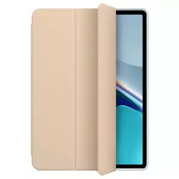 Microsonic Huawei MatePad Air Kılıf Slim Translucent Back Smart Cover Gold