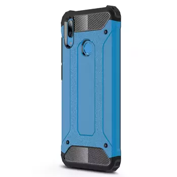 Microsonic Huawei Y7 2019 Kılıf Rugged Armor Mavi