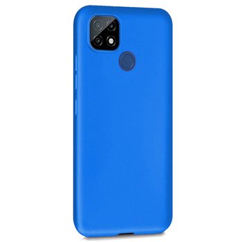 Microsonic Realme C25 Kılıf Matte Silicone Mavi