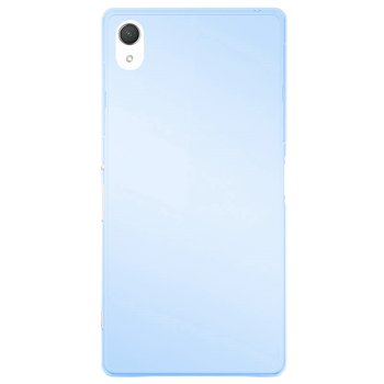 CaseUp Sony Xperia Z3+ Plus Kılıf Transparent Soft Mavi