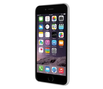 CaseUp Apple iPhone 6S Plus Lazer Kesim Silikon Kılıf Gümüş