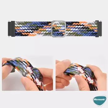 Microsonic Samsung Gear S3 Frontier Kordon Braided Loop Band Pride Edition