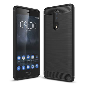 Microsonic Nokia 8 Kılıf Room Silikon Siyah