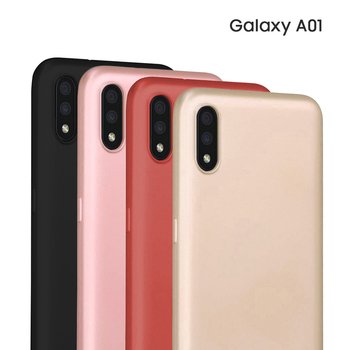 CaseUp Samsung Galaxy A01 Kılıf Matte Surface Kırmızı