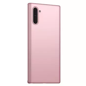 Microsonic Matte Silicone Samsung Galaxy Note 10 Kılıf Rose Gold