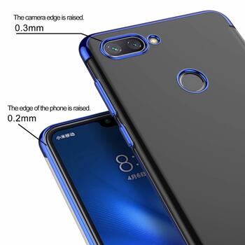 Microsonic Xiaomi Mi 8 Lite Kılıf Skyfall Transparent Clear Gümüş