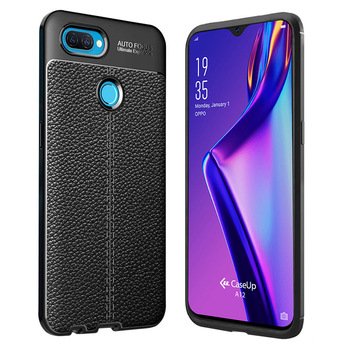 CaseUp Oppo A12 Kılıf Niss Silikon Siyah