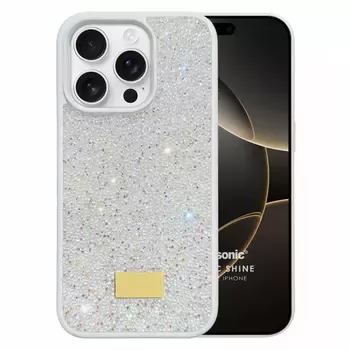 Microsonic Apple iPhone 15 Pro Kılıf Cosmic Shine Beyaz