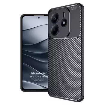 Microsonic Xiaomi Redmi Note 14 4G Kılıf Legion Series Siyah