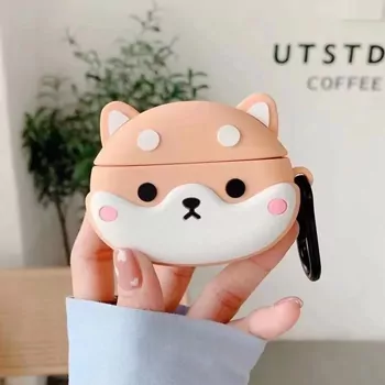 Microsonic Huawei FreeBuds Pro 4 Kılıf Cartoon Figürlü Silikon Crtn-Fgr-Shba