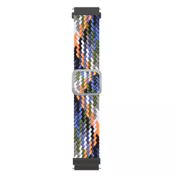 Microsonic Samsung Galaxy Watch 3 45mm Kordon Braided Loop Band Renkli