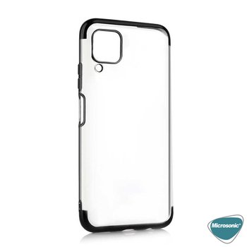 Microsonic Huawei P40 Lite Kılıf Skyfall Transparent Clear Siyah