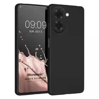 Microsonic Matte Silicone Xiaomi Redmi A5 4G Kılıf Siyah