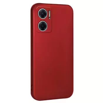 Microsonic Xiaomi Redmi Note 11E Kılıf Matte Silicone Kırmızı