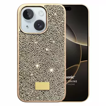 Microsonic Apple iPhone 15 Plus Kılıf Cosmic Shine Gold