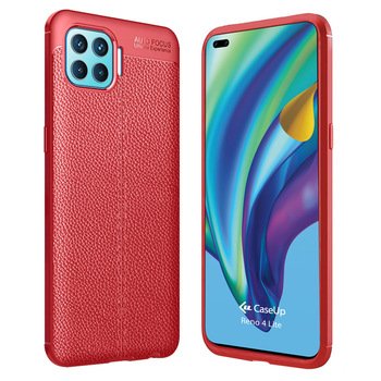 CaseUp Oppo Reno 4 Lite Kılıf Niss Silikon Kırmızı