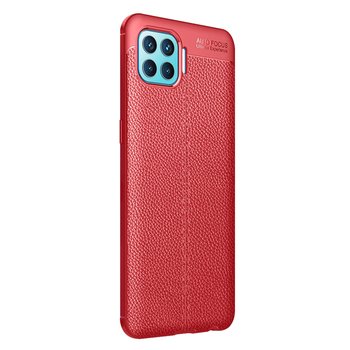 CaseUp Oppo Reno 4 Lite Kılıf Niss Silikon Kırmızı