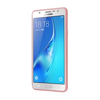 CaseUp Samsung Galaxy J5 2016 Lazer Kesim Silikon Kılıf Rose Gold