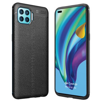 CaseUp Oppo Reno 4 Lite Kılıf Niss Silikon Siyah