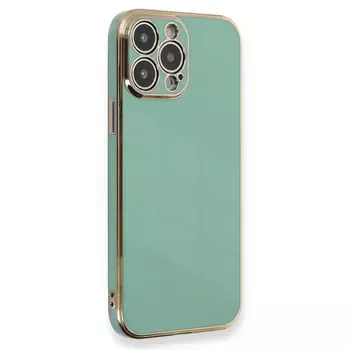 Microsonic Apple iPhone 15 Pro Kılıf Olive Plated Yeşil