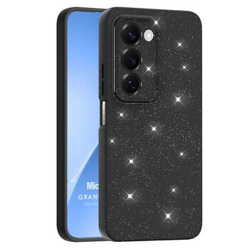 Microsonic Xiaomi Redmi 15 Kılıf Grand Stardust Siyah