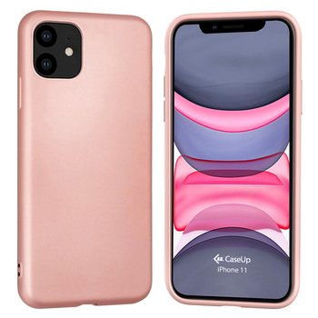 CaseUp Apple iPhone 11 Kılıf Matte Surface Rose Gold