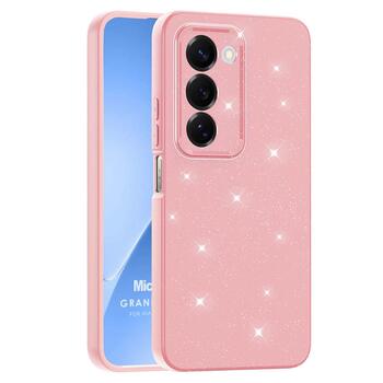 Microsonic Xiaomi Redmi 15 Kılıf Grand Stardust Pembe
