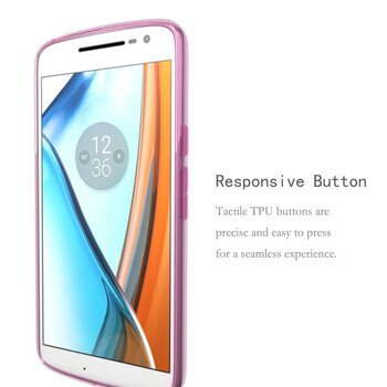 Microsonic Motorola Moto G4 Kılıf Transparent Soft Siyah