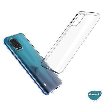 Microsonic Xiaomi Mi 10 Lite Zoom Kılıf Transparent Soft Beyaz