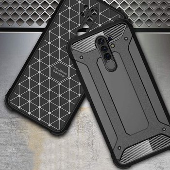 CaseUp Xiaomi Redmi 9 Kılıf Tank Kırmızı