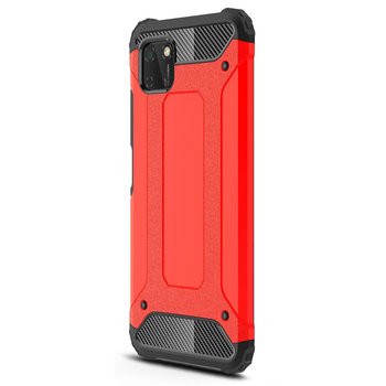 Microsonic Huawei Honor 9S Kılıf Rugged Armor Kırmızı