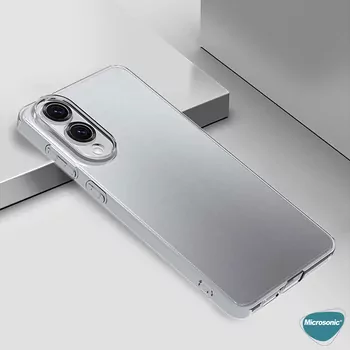 Microsonic Samsung Galaxy S25 Edge Kılıf Transparent Soft Şeffaf
