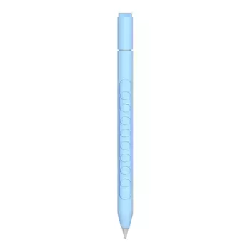 Microsonic Apple Pencil Pro Kılıf Mat Silikon Mavi