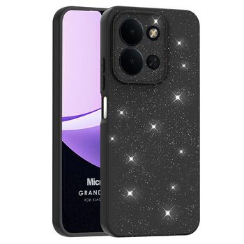 Microsonic Xiaomi Redmi 15C Kılıf Grand Stardust Siyah