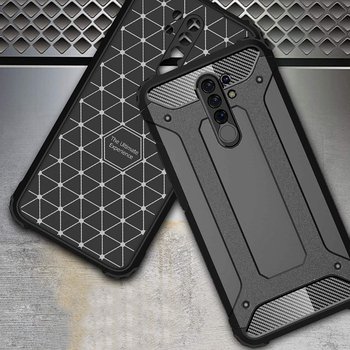 CaseUp Xiaomi Redmi 9 Kılıf Tank Siyah