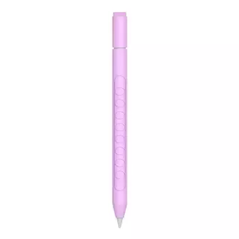 Microsonic Apple Pencil Pro Kılıf Mat Silikon Lila