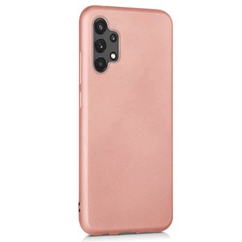 Microsonic Samsung Galaxy A72 Kılıf Matte Silicone Rose Gold