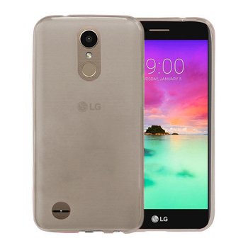 CaseUp LG K8 2017 Kılıf Transparent Soft Beyaz