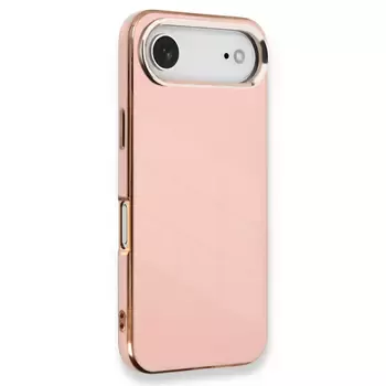 Microsonic Apple iPhone 17 Air Kılıf Olive Plated Pembe