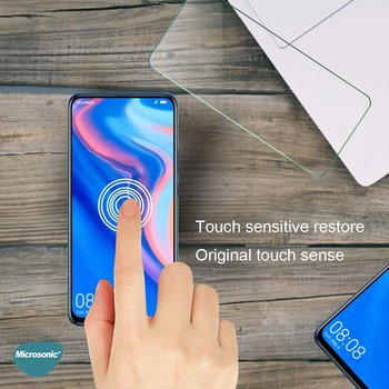 Microsonic Huawei Y9S Tempered Glass Cam Ekran Koruyucu