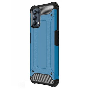 Microsonic  Oppo Reno 5 5G Kılıf Rugged Armor Mavi