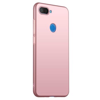 CaseUp Xiaomi Mi 8 Lite Kılıf Matte Surface Rose Gold