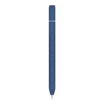 Microsonic Apple Pencil Pro Kılıf Mat Silikon Lacivert