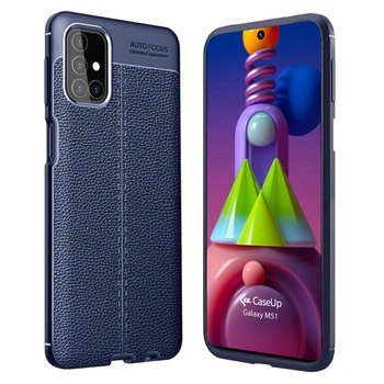 CaseUp Samsung Galaxy M51 Kılıf Niss Silikon Lacivert