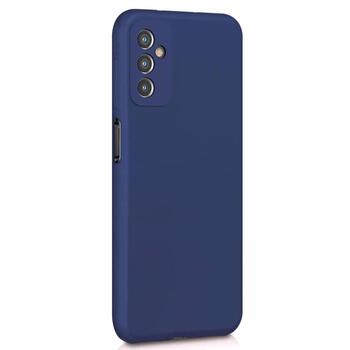 Microsonic Samsung Galaxy M23 Kılıf Matte Silicone Lacivert