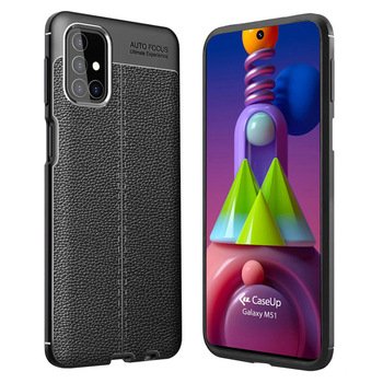 CaseUp Samsung Galaxy M51 Kılıf Niss Silikon Siyah