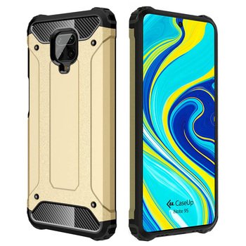 CaseUp Xiaomi Redmi Note 9S Kılıf Tank Gold