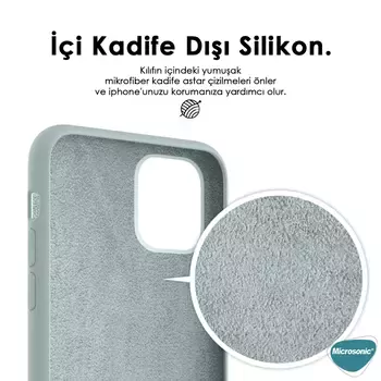 Microsonic Samsung Galaxy A05s Kılıf Groovy Soft Koyu Yeşil