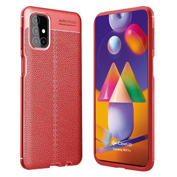 CaseUp Samsung Galaxy M31s Kılıf Niss Silikon Kırmızı